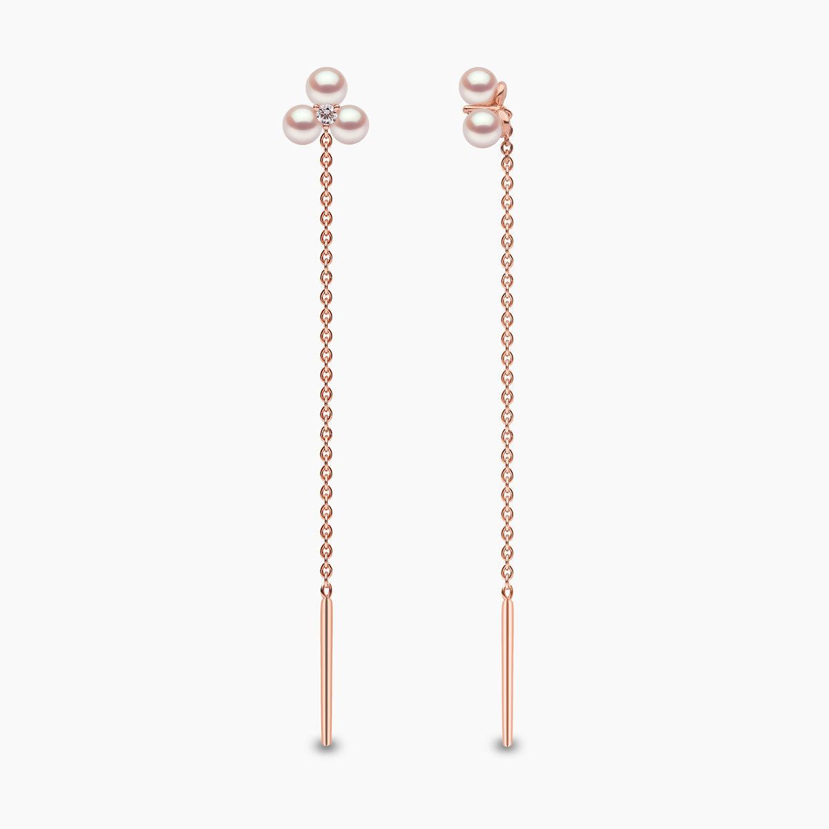 Rose Gold / White Freshwater