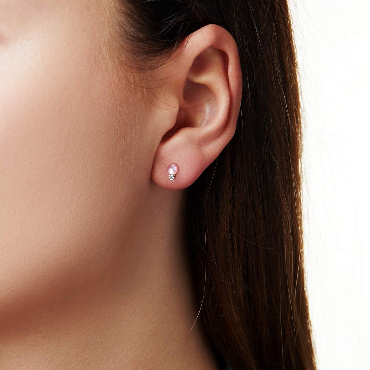 Yellow Gold / Pink Freshwater