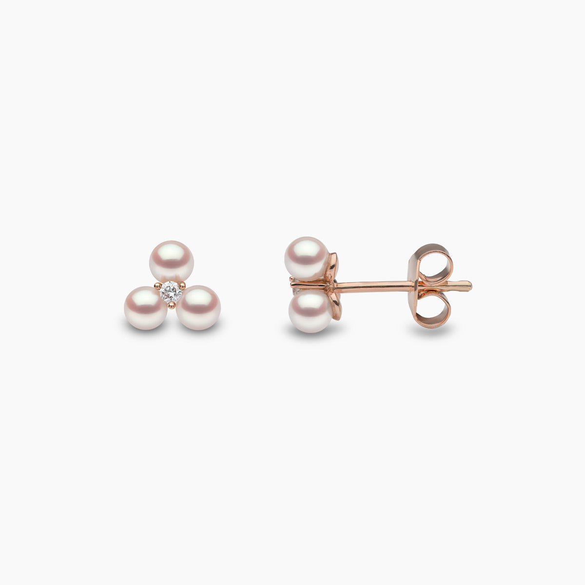 Rose Gold / White Freshwater