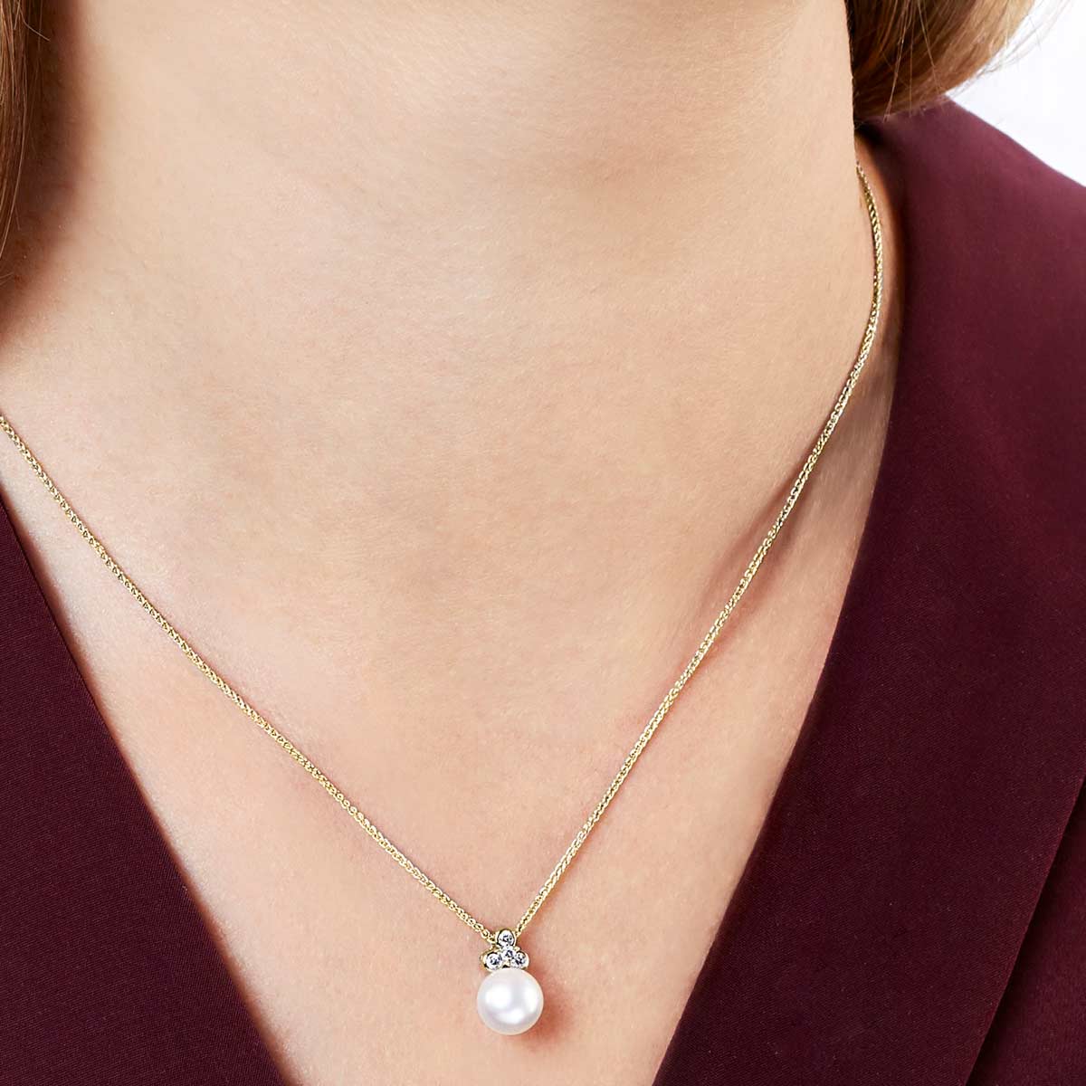 Yellow Gold / White Freshwater 