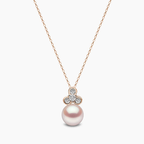 Rose Gold / White Freshwater 