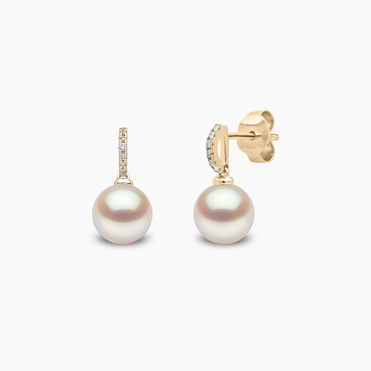 Yellow Gold / White Freshwater