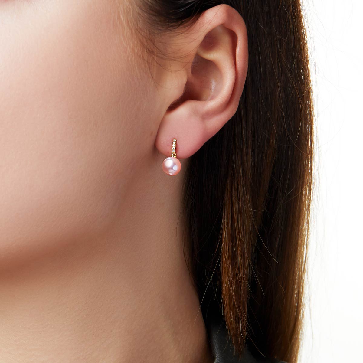 Yellow Gold / Pink Freshwater