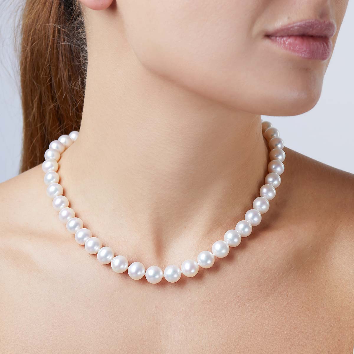 White Gold / White Freshwater / 10mm