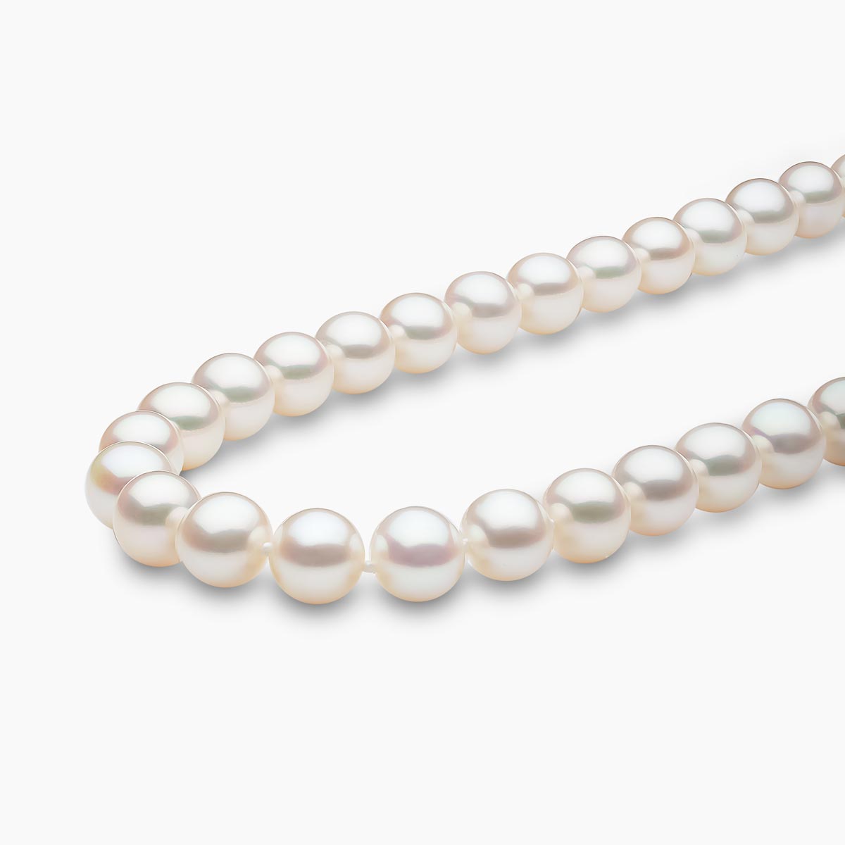 Yellow Gold / White Freshwater / 7mm