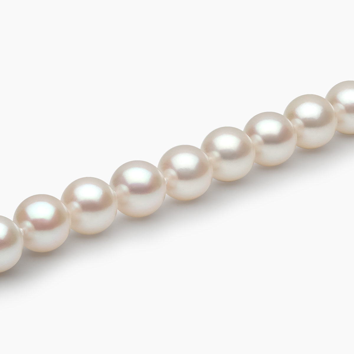 Yellow Gold / White Japanese Akoya / 6mm