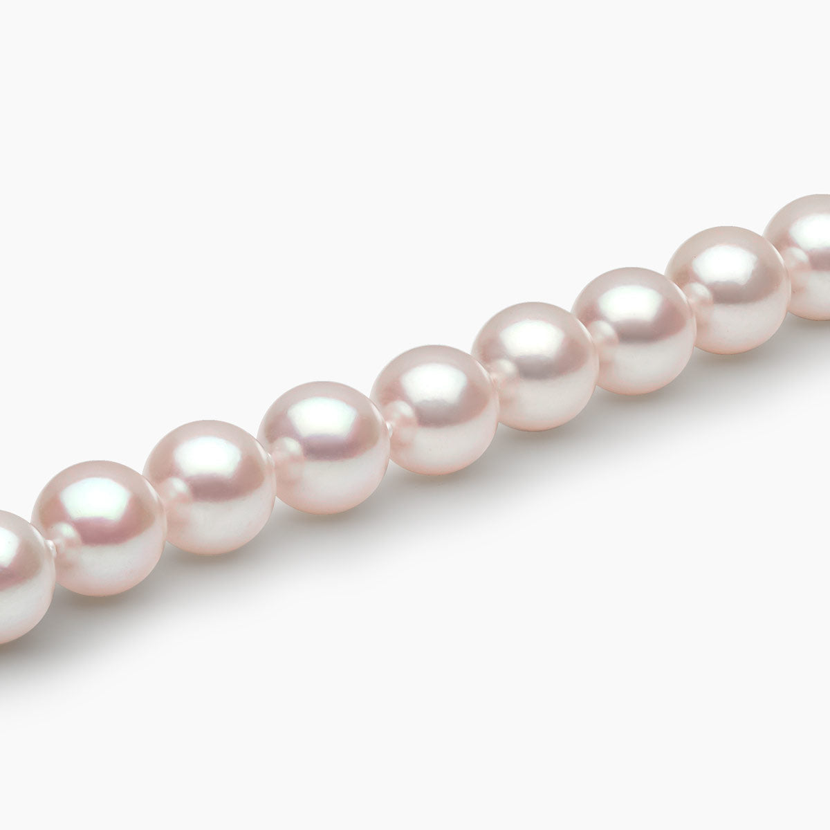 White Gold / White Japanese Akoya / 6mm