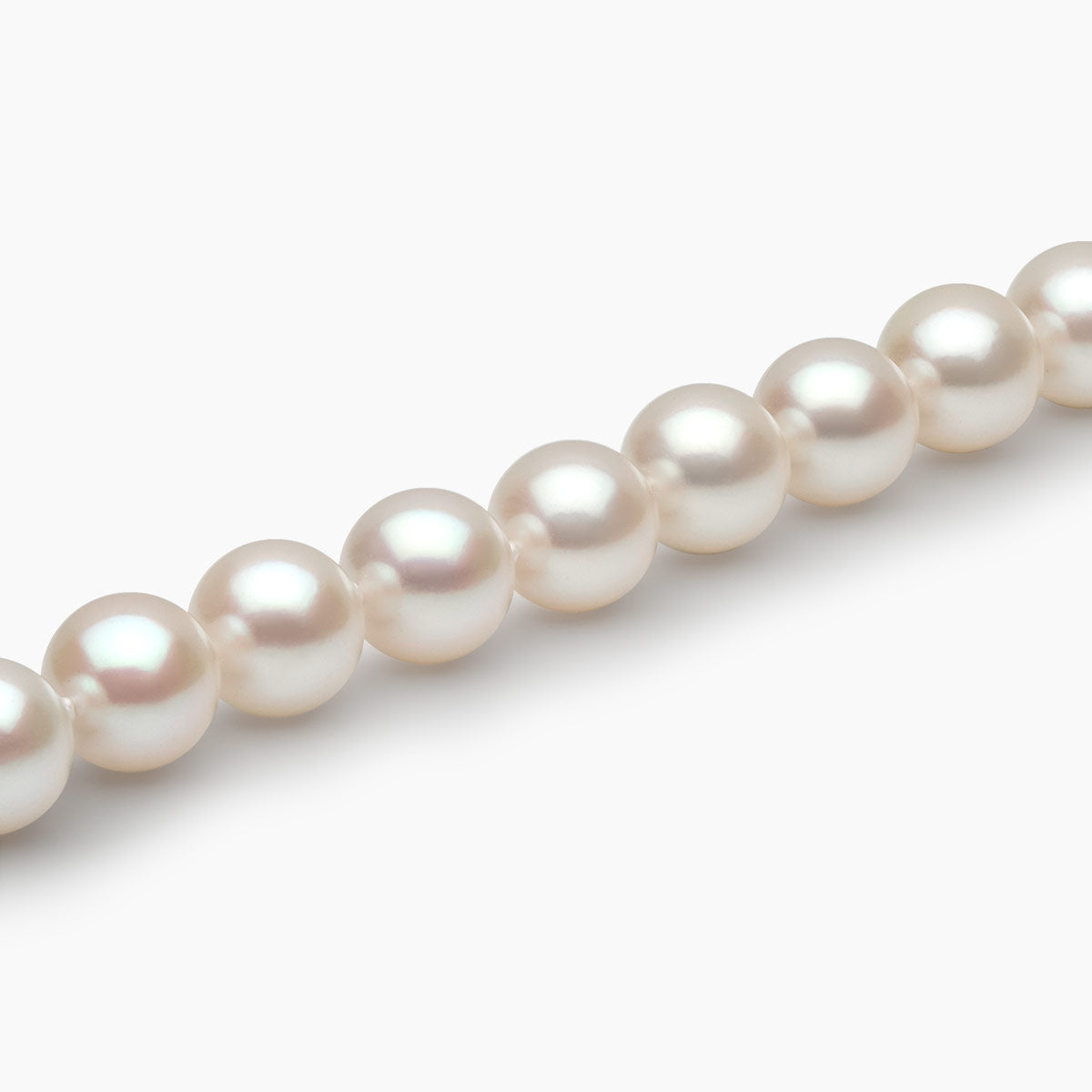 White Gold / White Japanese Akoya / 6mm