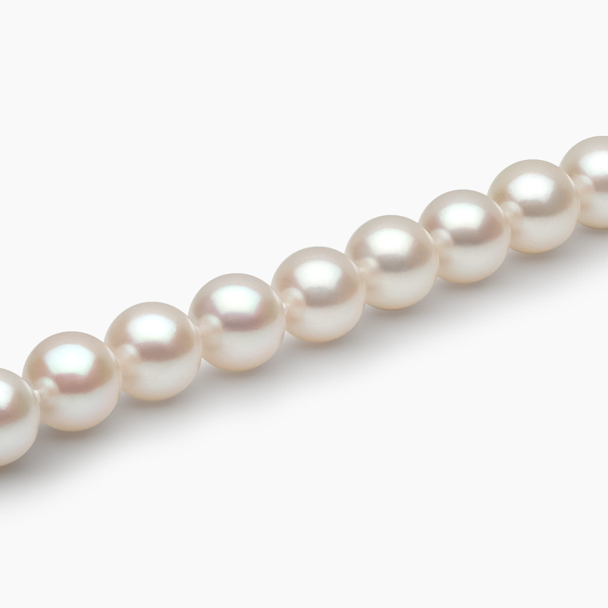 Yellow Gold / White Japanese Akoya / 6.5mm