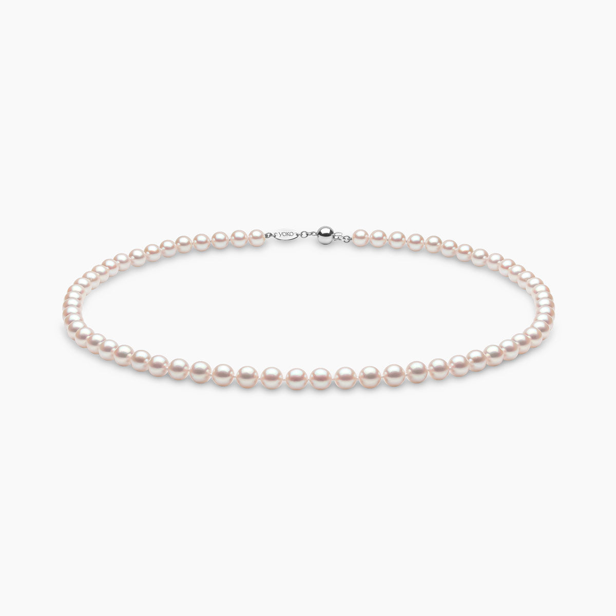 White Gold / White Japanese Akoya / 6.5mm