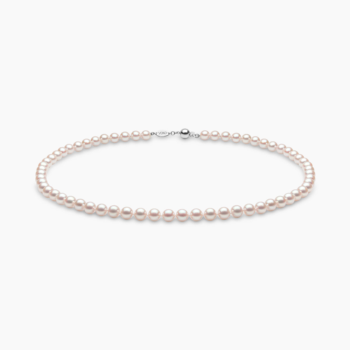 White Gold / White Japanese Akoya / 6.5mm