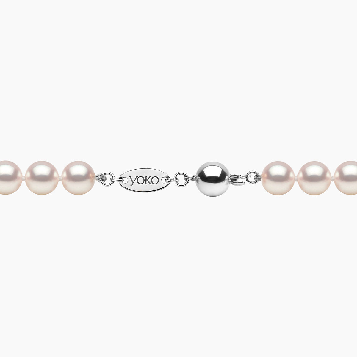 White Gold / White Japanese Akoya / 6.5mm