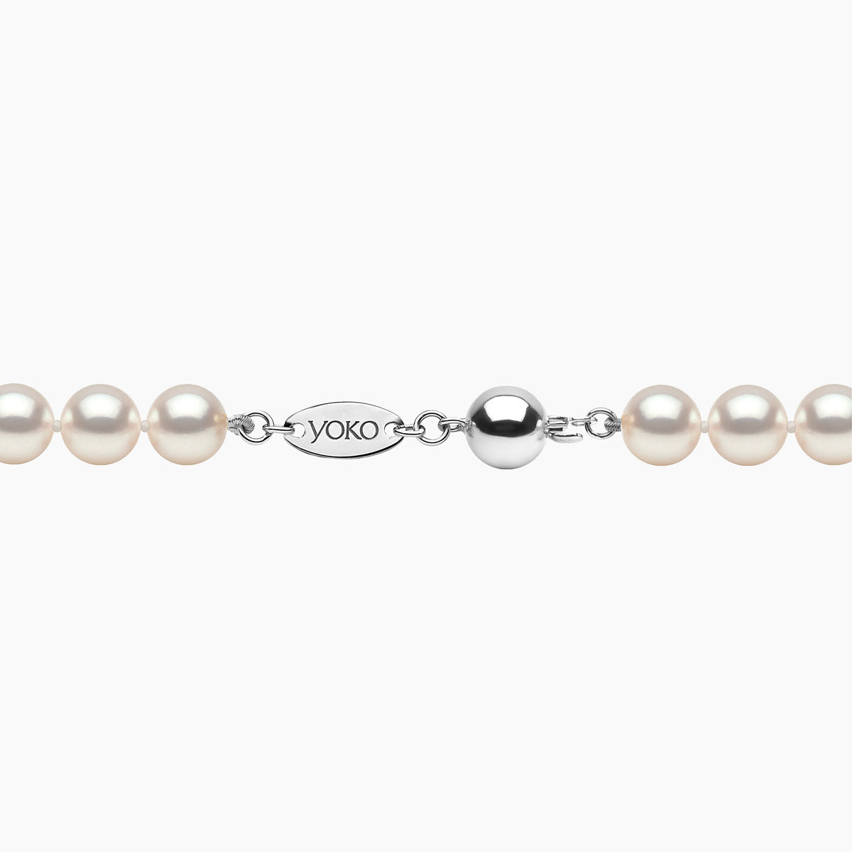 White Gold / White Japanese Akoya / 6.5mm