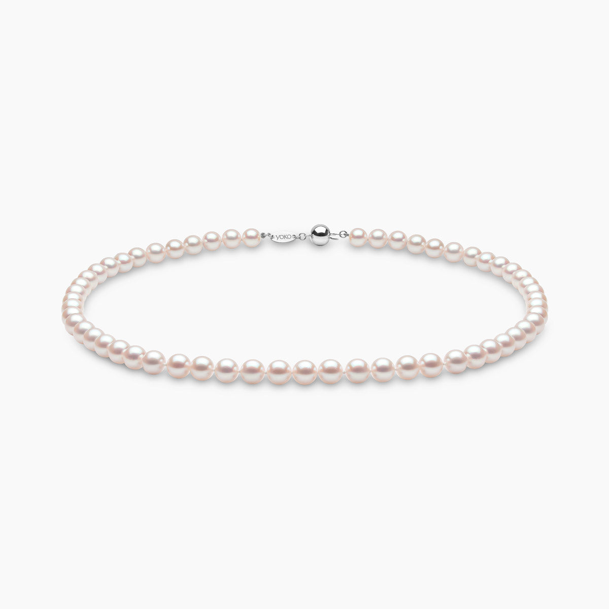 White Gold / White Japanese Akoya / 7mm