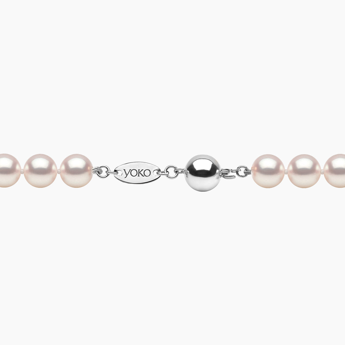 White Gold / White Japanese Akoya / 7mm