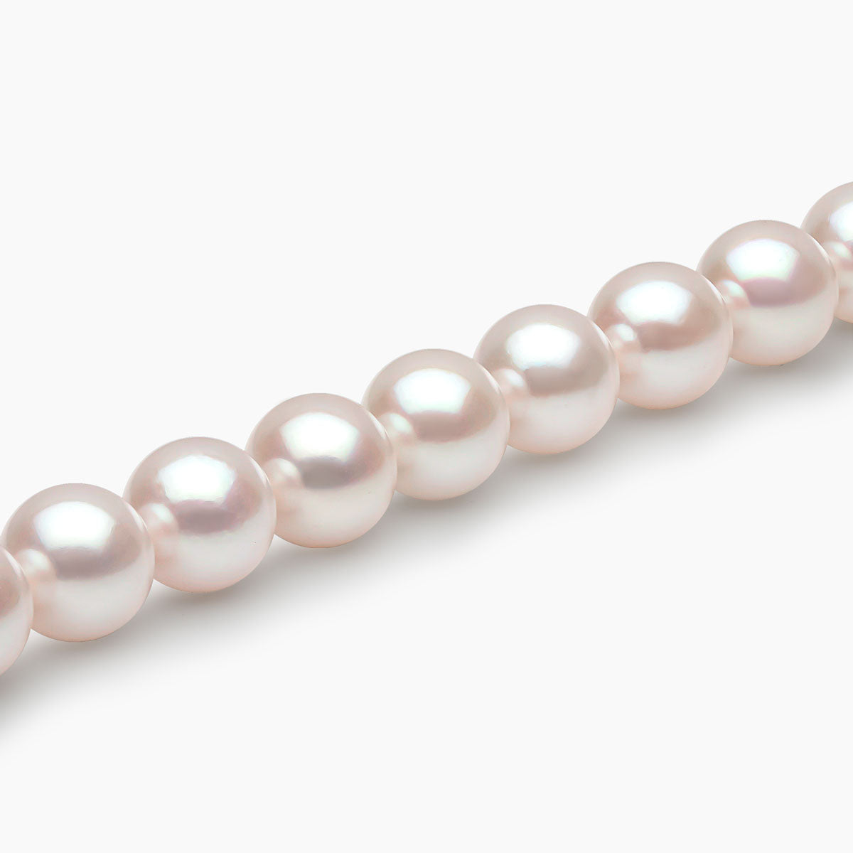 White Gold / White Japanese Akoya / 7mm