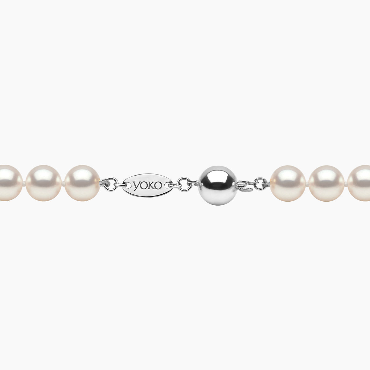 White Gold / White Japanese Akoya / 7mm
