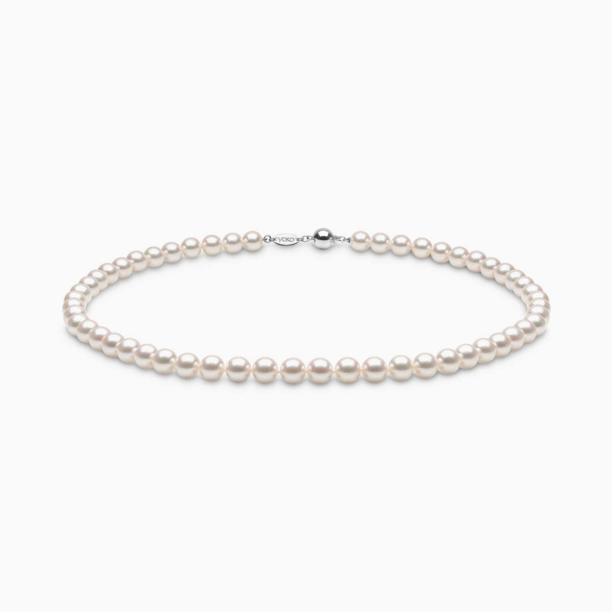 White Gold / White Japanese Akoya / 7.5mm