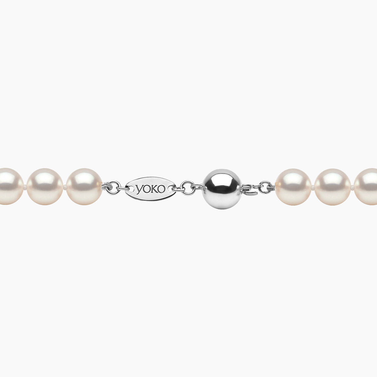 White Gold / White Japanese Akoya / 7.5mm