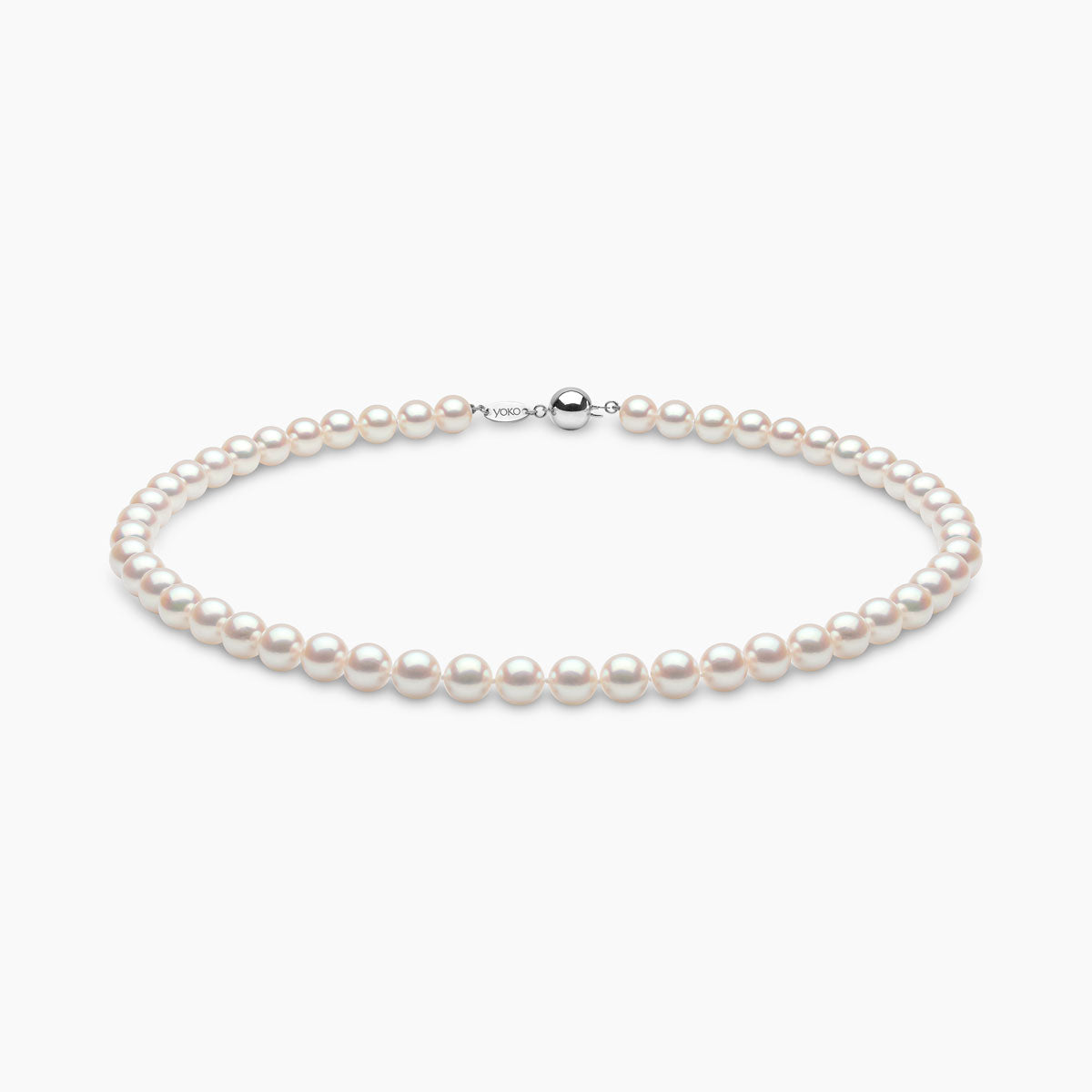 White Gold / White Japanese Akoya / 8mm