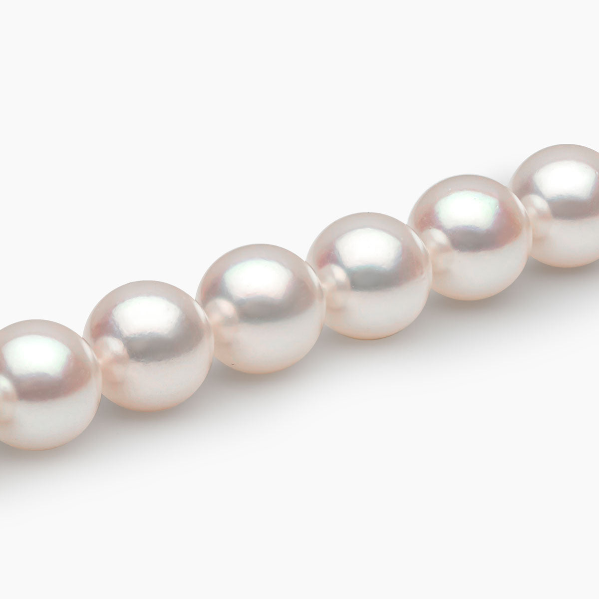 Yellow Gold / White Japanese Akoya / 8.5mm