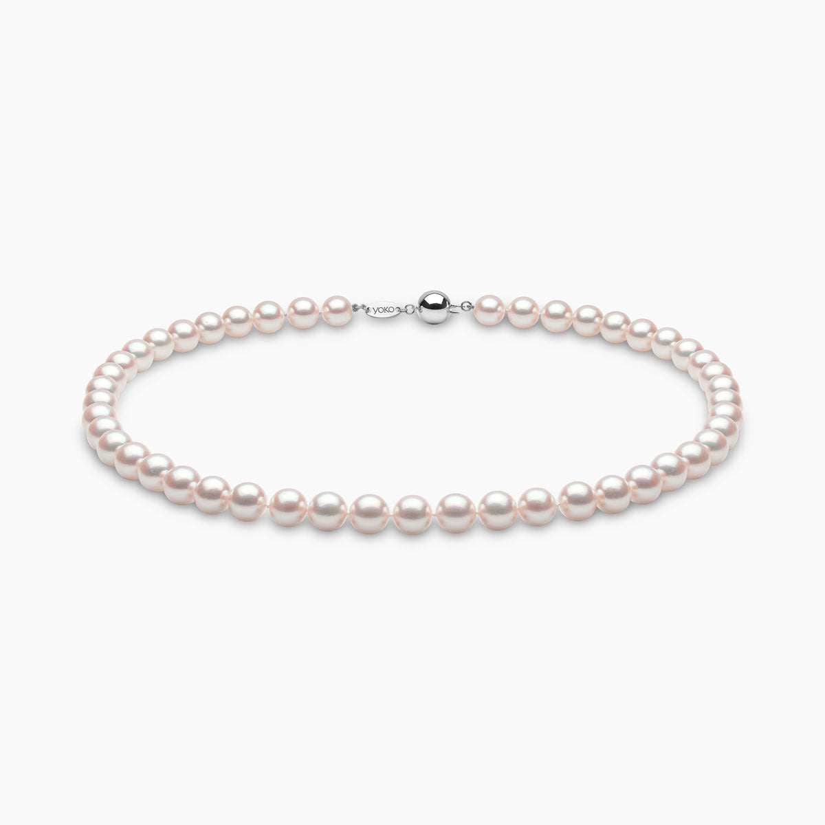White Gold / White Japanese Akoya / 8.5mm
