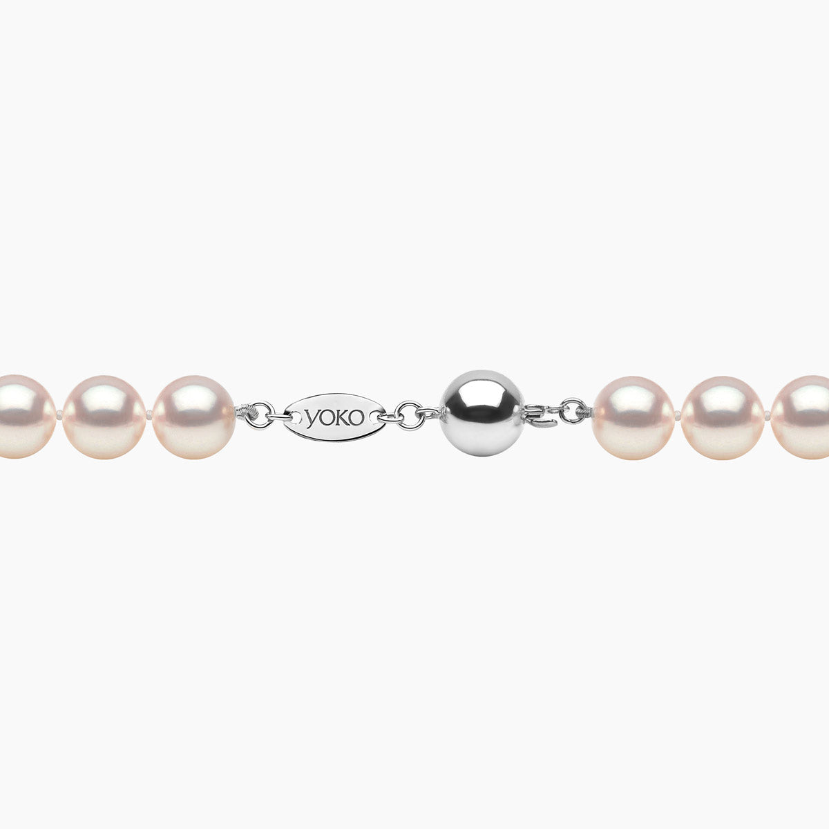 White Gold / White Japanese Akoya / 8.5mm