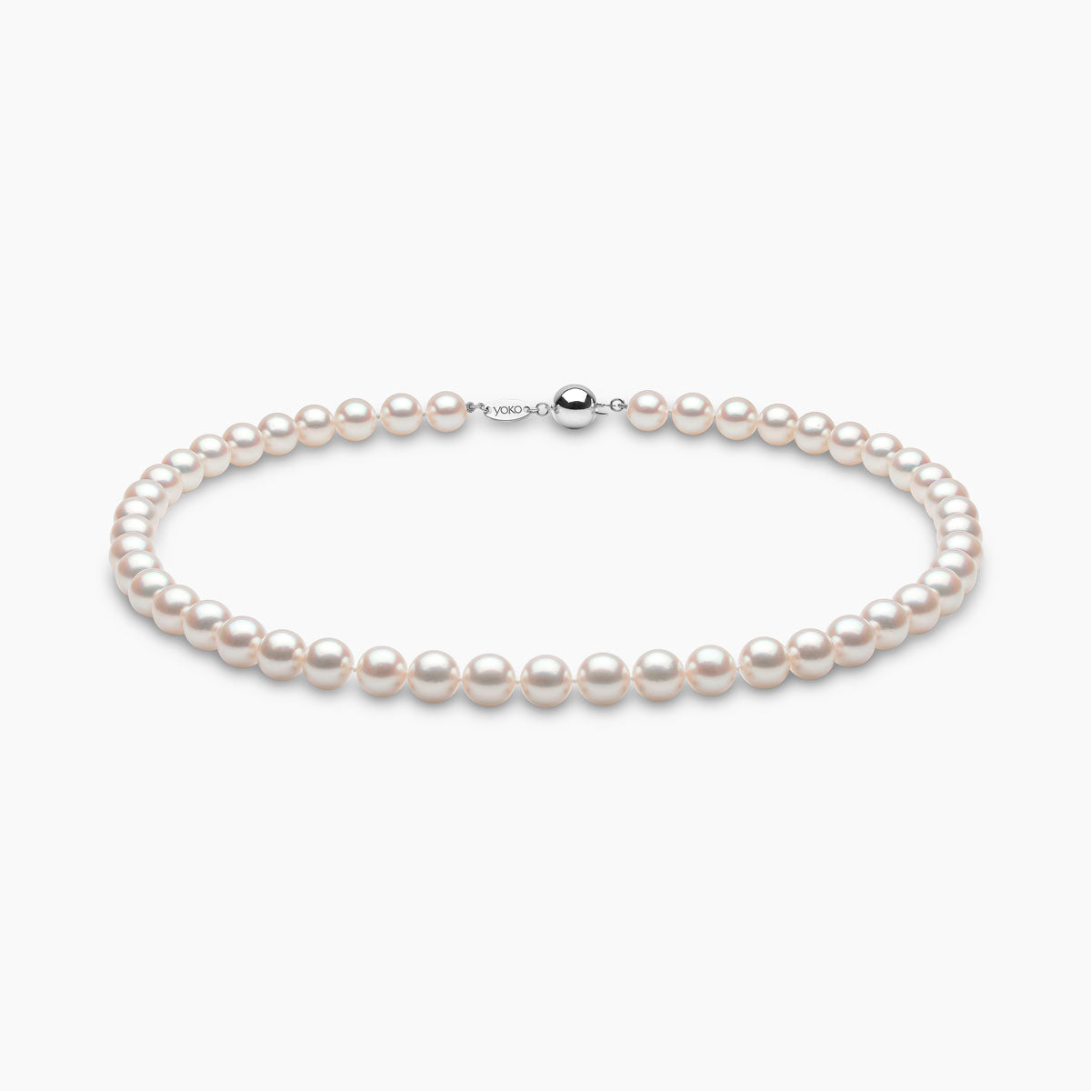 White Gold / White Japanese Akoya / 8.5mm