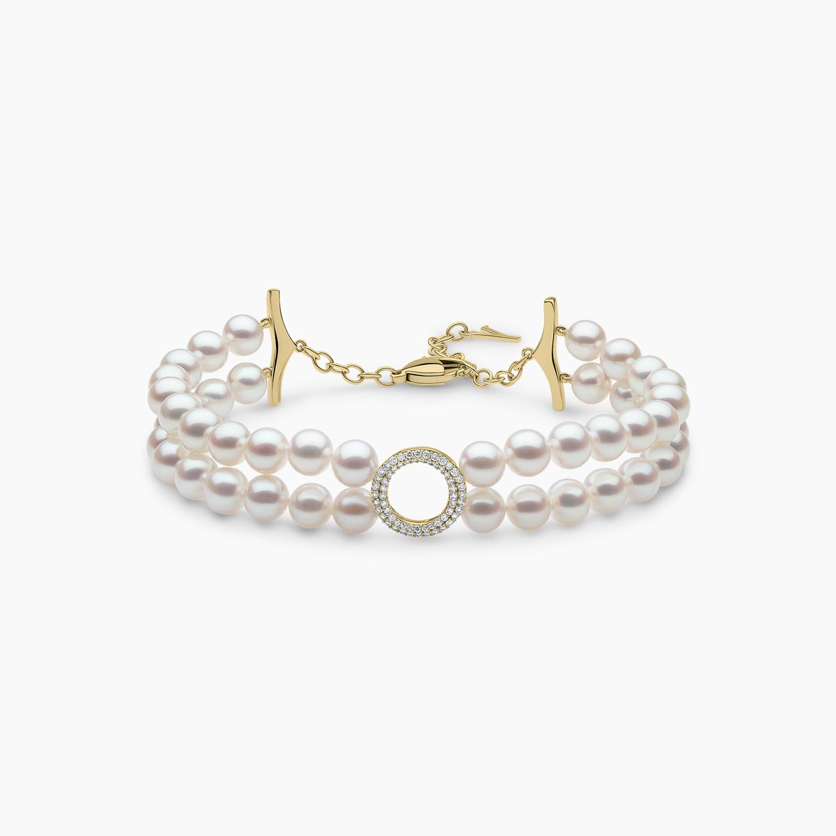 Yellow Gold / White Freshwater