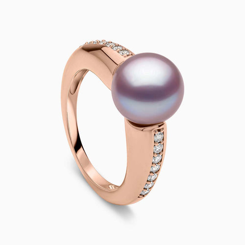 Rose Gold / Pink Freshwater